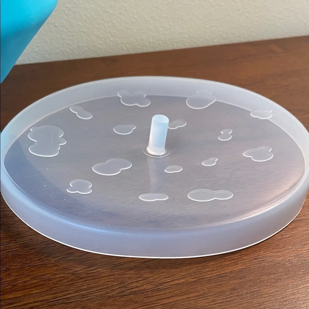 Salbree Popcorn Maker Collapsible Microwave Silicone - Bright Turquoise - New